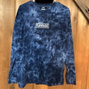 Blue Savage Long Sleeve t-shirt size M